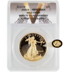 2020-W V75 Gold Eagle – PR70