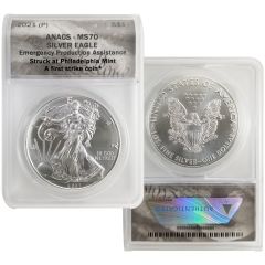 2021 (P) MS70 Silver Eagle ANACS