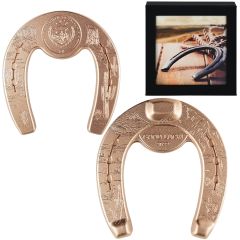 2022 1oz Silver Rosy Horseshoe Shaped Coin