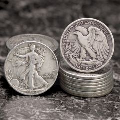 Walking Liberty Half Dollar 10 Coin Starter Set	