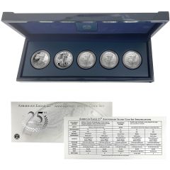 2011 25th Anniversary Silver Eagle Set