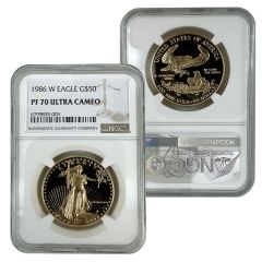 1986-W Proof Gold Eagle - Single Pay