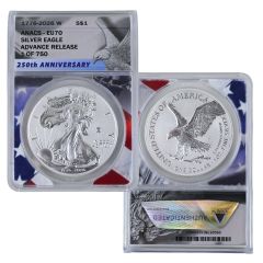 1776-2026 Enhanced Uncirculated Silver American Eagle