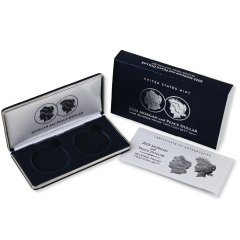 2025 Morgan Peace Reverse Proof Set – Empty Mint Packaging