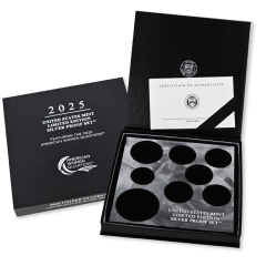 2023-S Limited Edition Silver Proof Set – Empty Mint Packaging