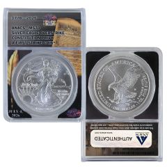 1776-2026 Silver Eagle Overstrike Constitution Privy – MS70