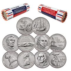 1776-2026 250th Anniversary P&D Quarter Roll Continuity