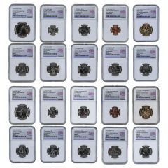 1776-2026 20-Coin U.S. Mint Set – MS67 America 250  