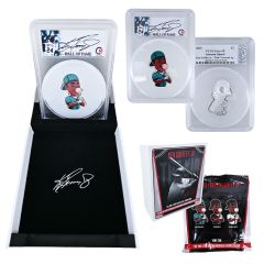 Ken Griffey Jr. 1 oz Silver PAMP Mystery Coin Pack – Opened on Air, Guaranteed Autograph