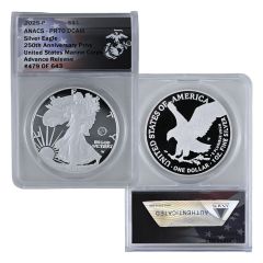 2025 250th Anniversary Marine Privy Silver Eagle  