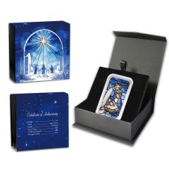 2025 Nativity Scene 1oz Silver Bar
