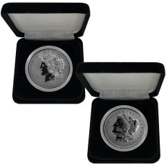 2022 Reverse Proof Peace & Morgan BU Set