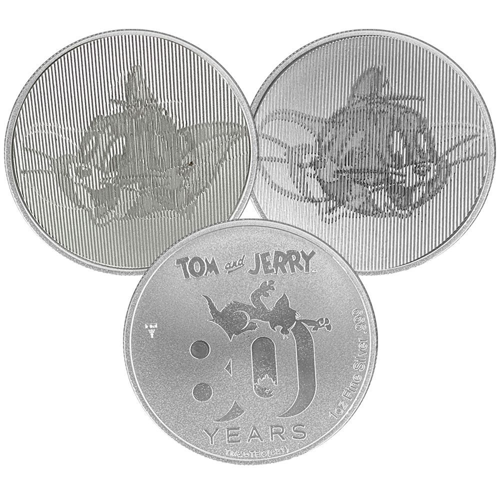 2020 80th Anniversary Tom & Jerry Silver Medal x20 | US Coins