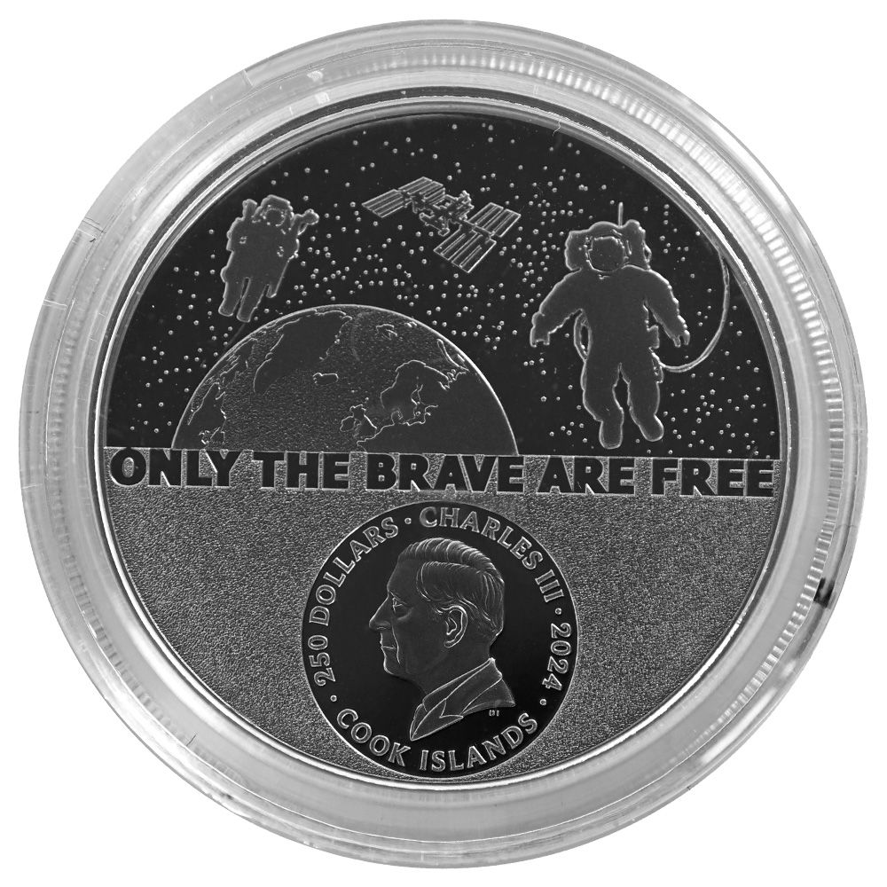 2024 1oz Real Heroes - Astronaut Proof Platinum | US Coins | Csnmint.com