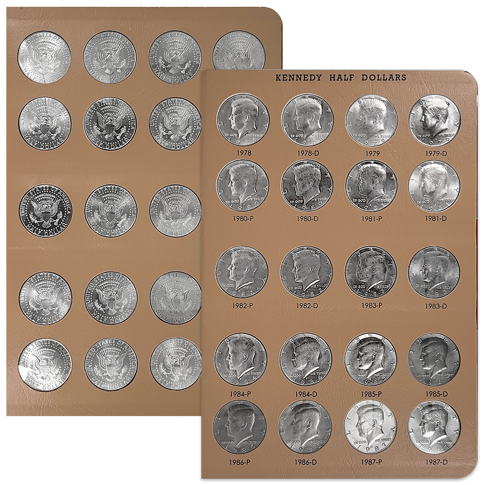 正規店仕入れの 1964-2024 P&D Kennedy Half Dollar Album | US Coins | Csnmint.com 書