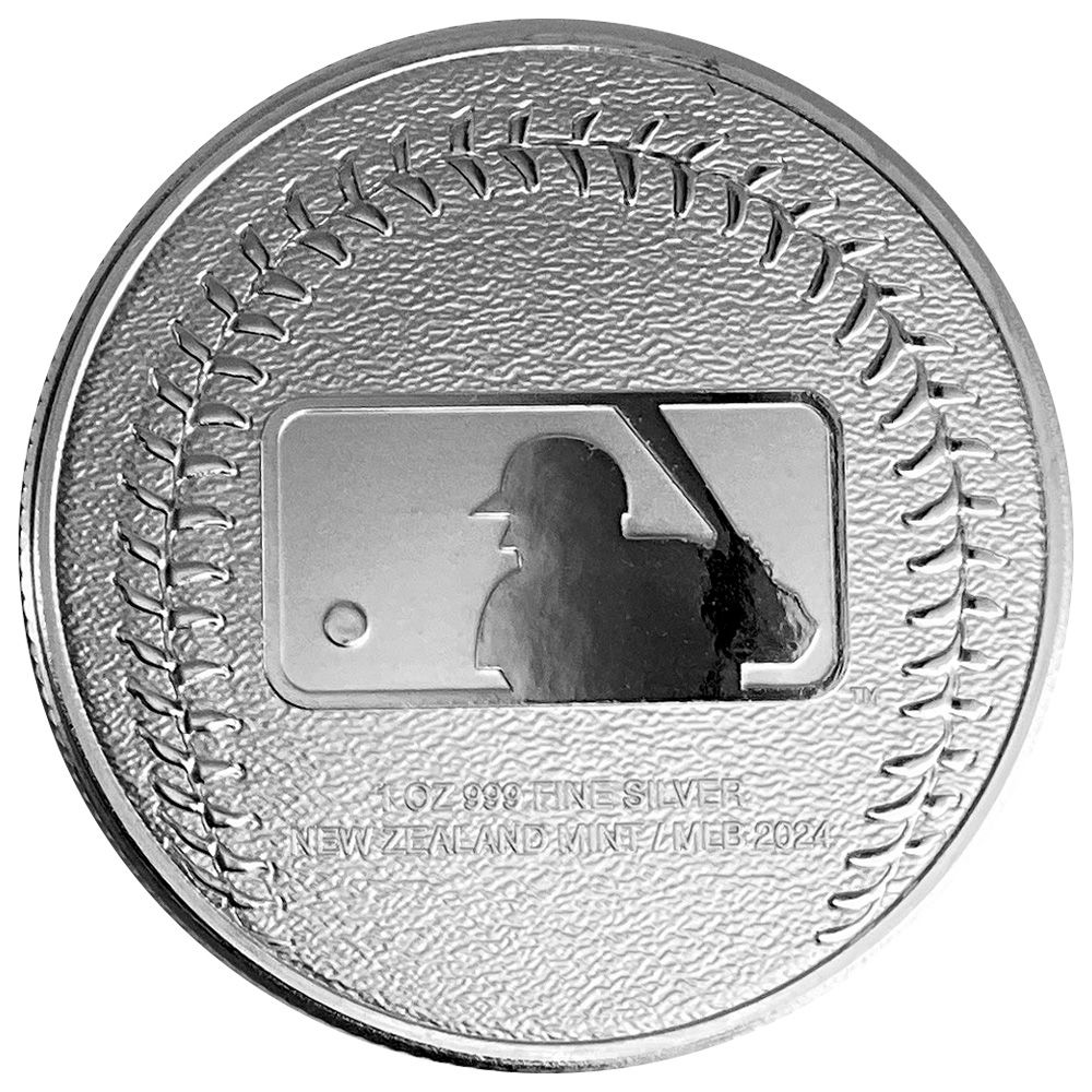 MLB 1oz Silver Round - LA Dodgers | US Coins | Csnmint.com