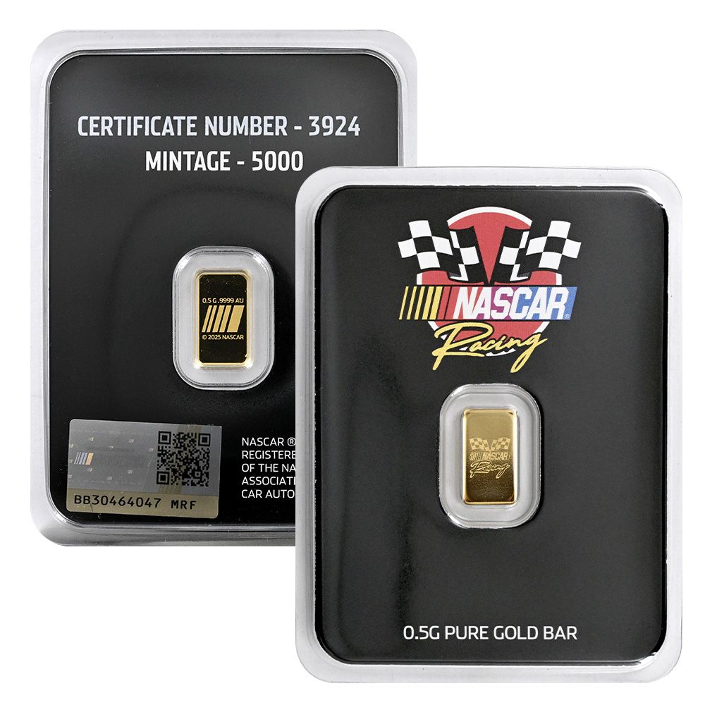 Nascar™ Pure Gold Bar | US Coins | Csnmint.com