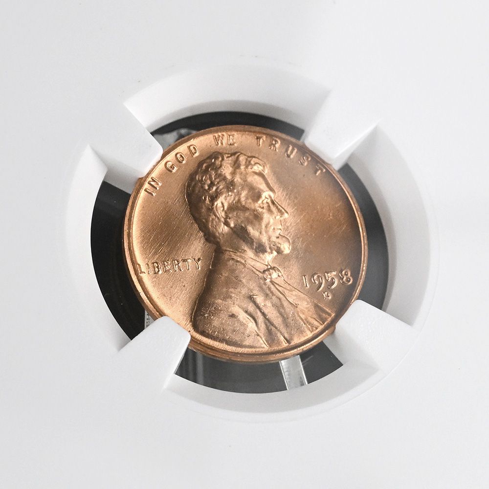 1958-P Lincoln Wheat Cent – Brilliant Uncirculated, Fast Free Shipping
