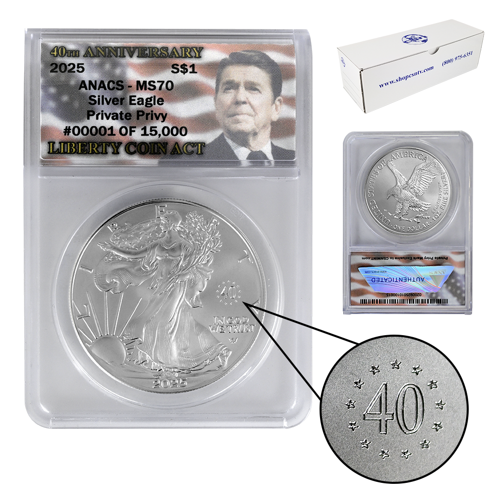 お歳暮 時期 2025 US | MS70 – x20 Eagle Silver Privy Act Coin Liberty コレクション