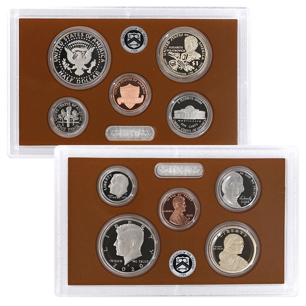 2020s Clad Proof Set w/ Bonus Reverse Proof Nickel | US Coins