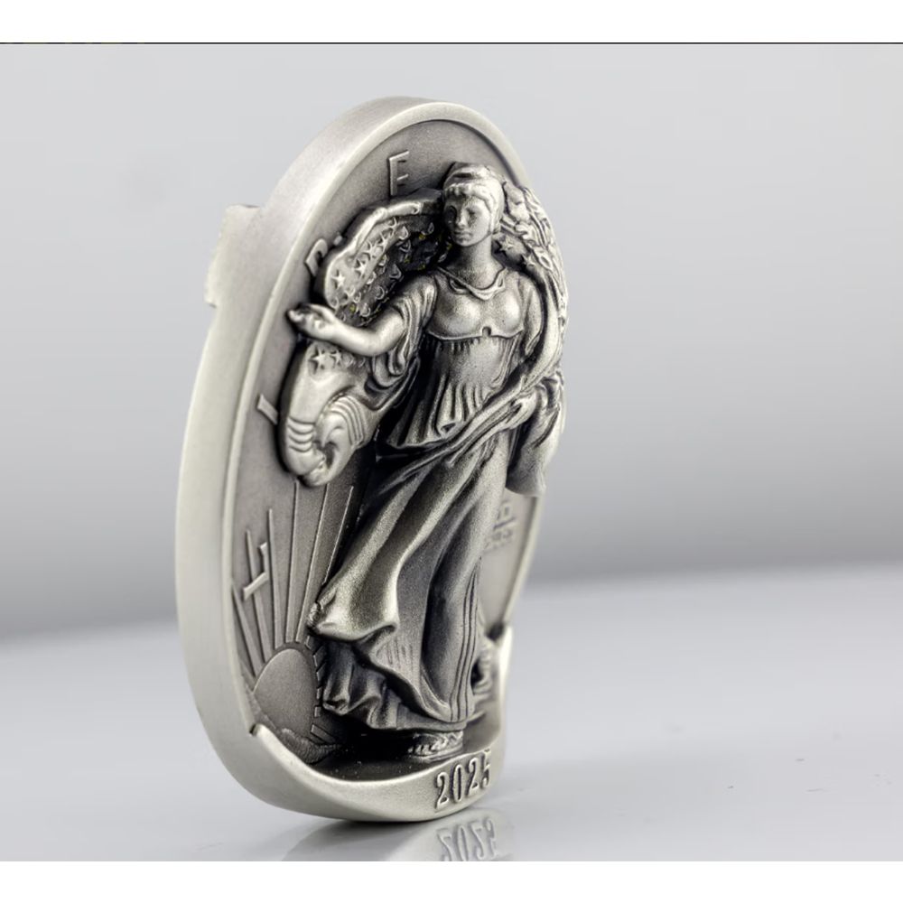 Coming to Life - 2025 5oz Type 2 Silver Eagle MS70 | US Coins