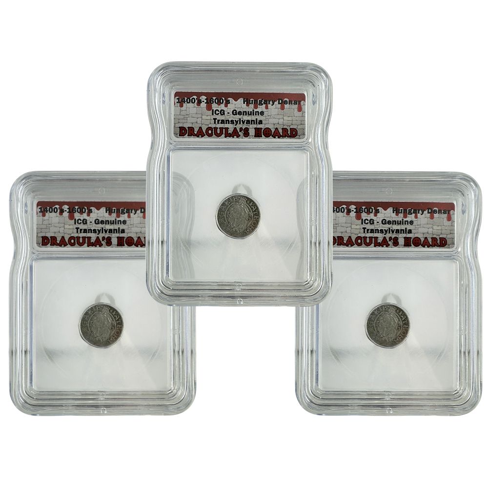 Dracula's Hoard Silver Hungarian Denar x3 | US Coins | Csnmint.com