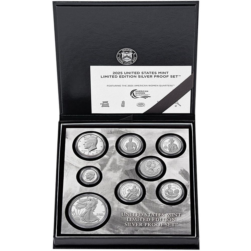 2025-S Limited Edition Silver Proof Set – Mint Packaging | US