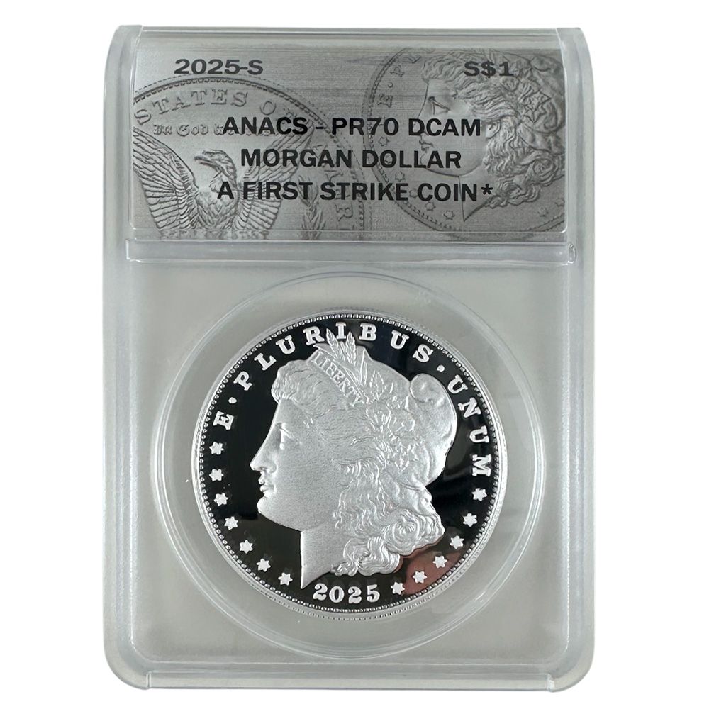 2025 Morgan & Peace Silver Dollars – PR70 | US Coins | Csnmint.com