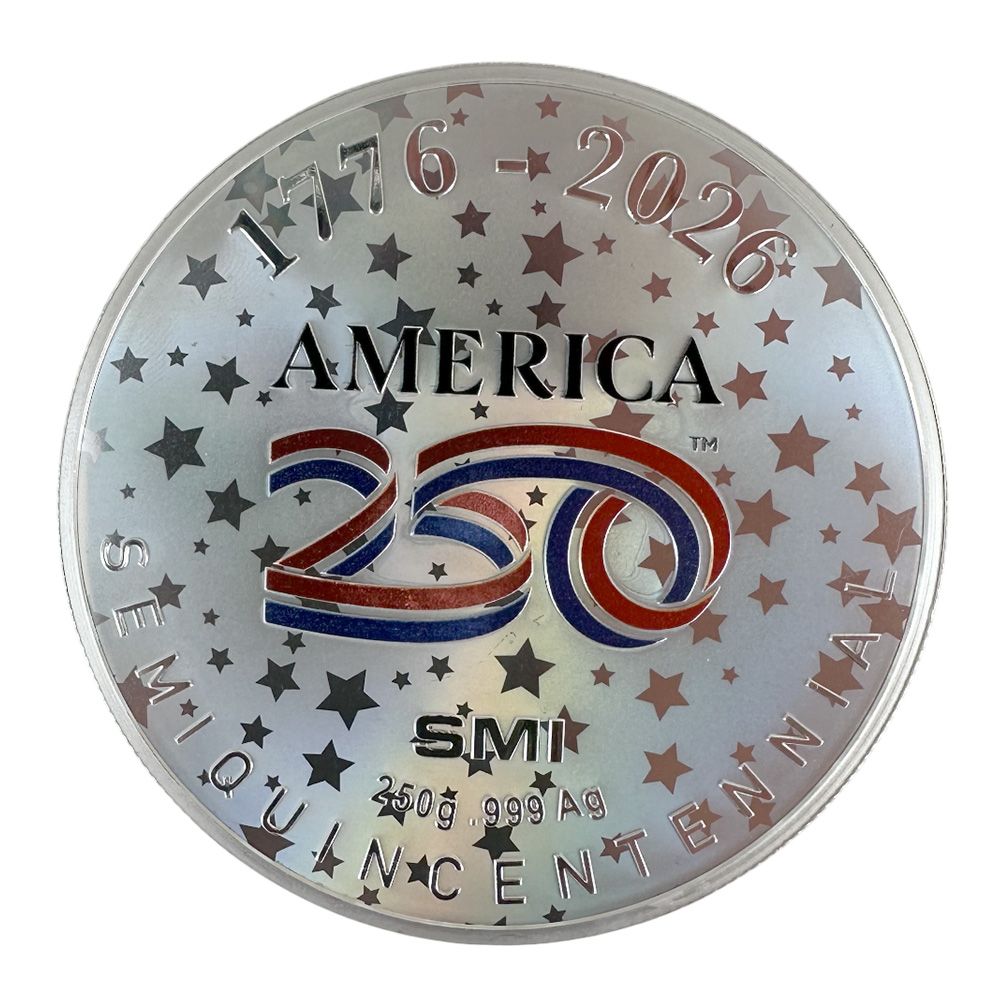 America 250th Anniversary 250g Silver Commemorative | US Coins