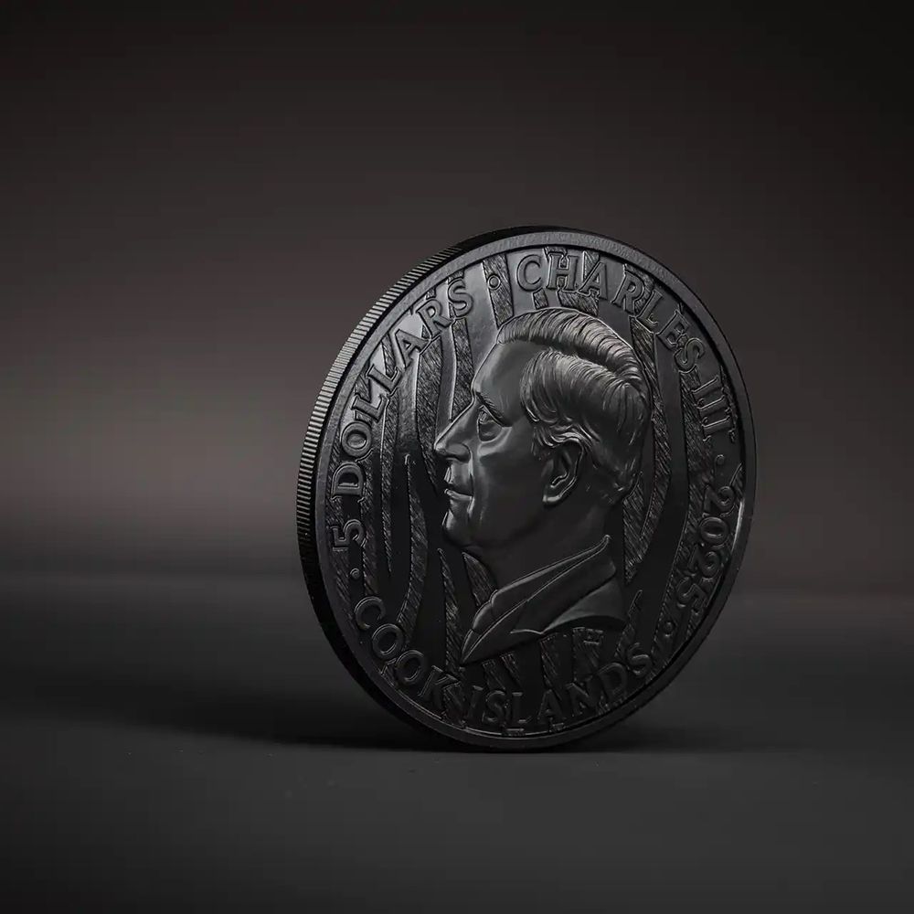 2025 1OZ SILVER BLACK AND WHITE TIGER - OBSIDIAN BLACK | US Coins