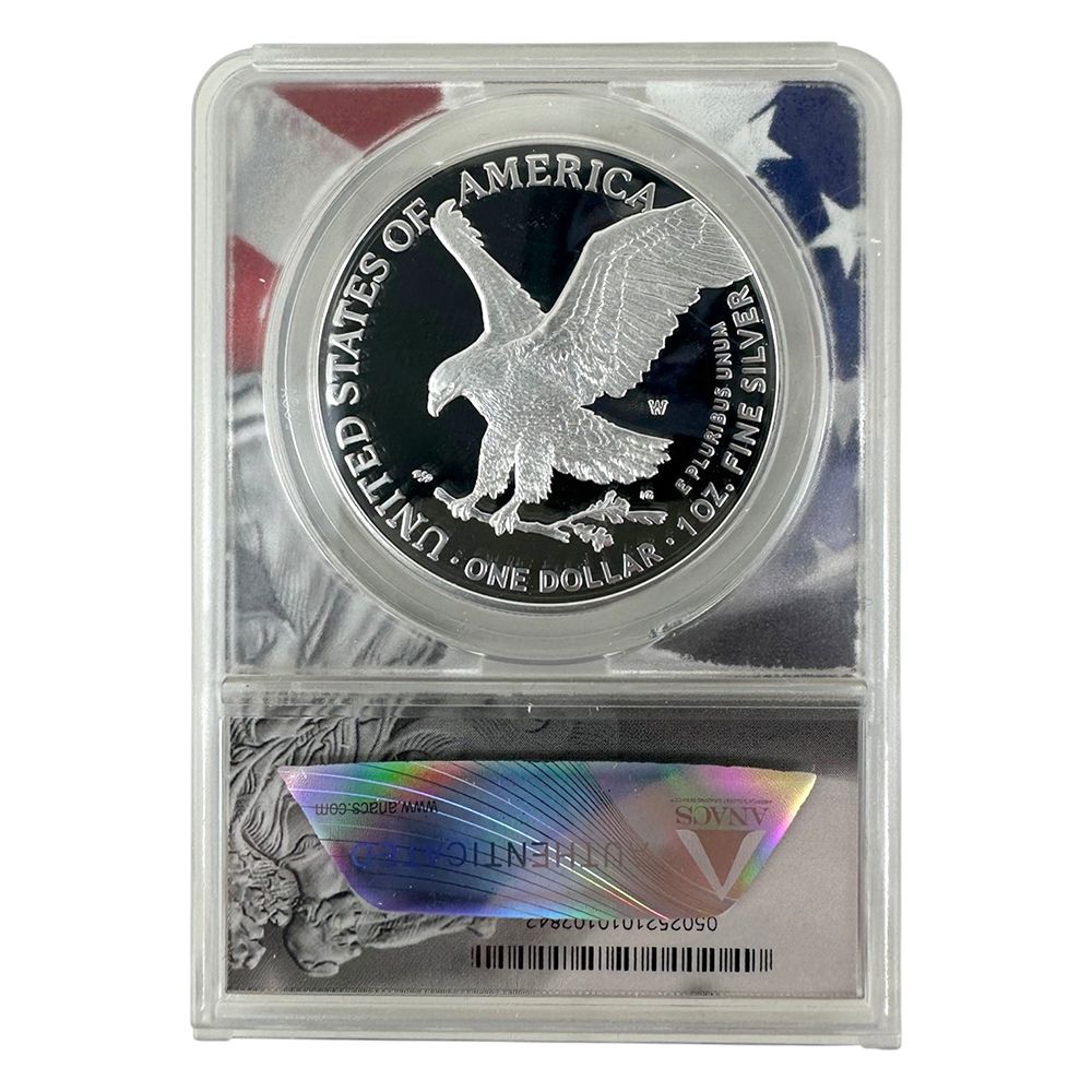 1776-2026-W Advanced Release Proof Silver Eagle x3 – PR70 | US