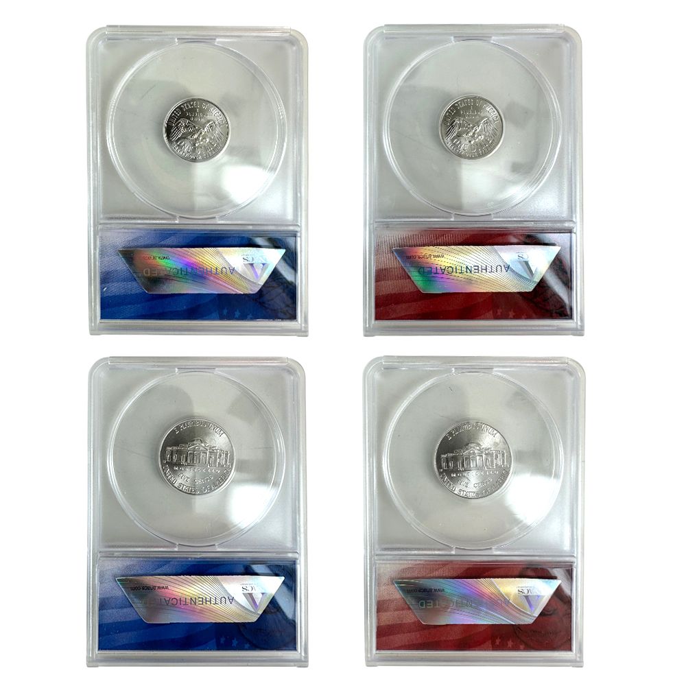 1776-2026 P&D Mint Nickel & Dime 4-Coin Set x3 – MS67 | US Coins