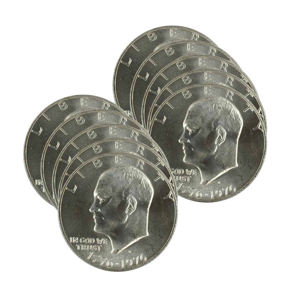1976 Eisenhower Bicentennial Silver Dollar x20 | US Coins