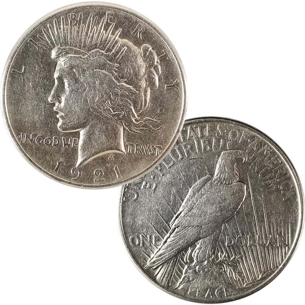 1921&1922年　USA One Dollar 3枚セット 1922 Peace US Silver Dollar - 90% Philadelphia Minted | eBay