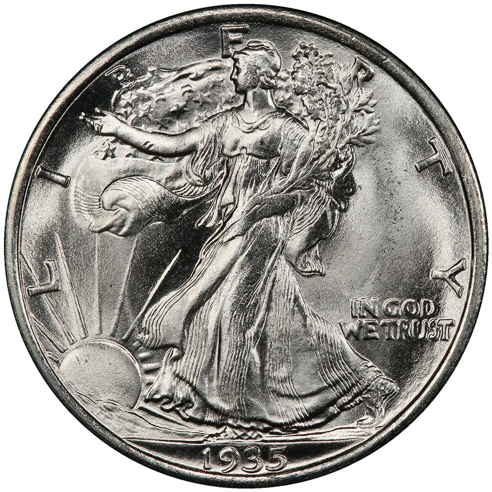 (愛知県直接引き渡し限定)アトミック2020-2021 PUNX5 175 Walking Liberty Half Dollar x5 – Random Date | US Coins | Csnmint.com