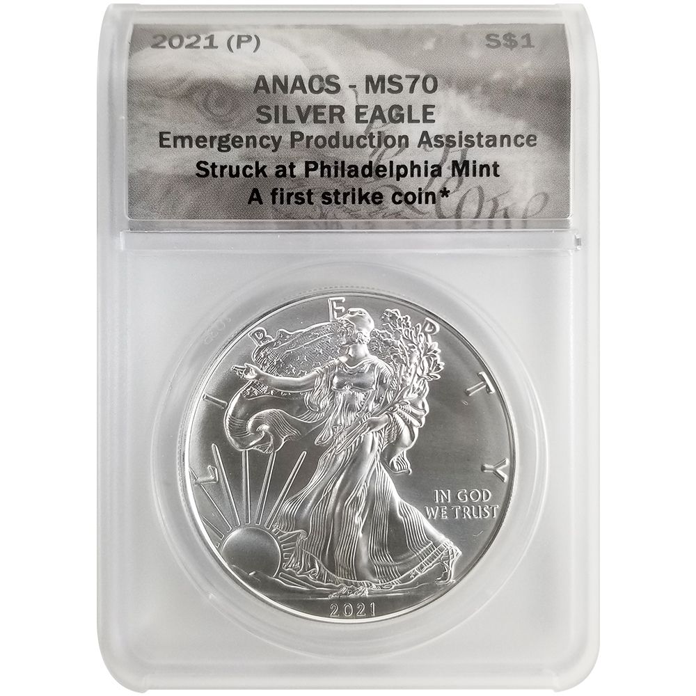 2021 NGC MS70 Heraldic Eagle T-1 Early Releases American