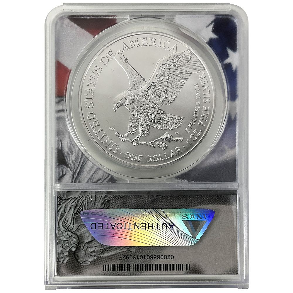 【新品】Eagleシルバーイーグル銀貨2022-W PCGS MS70 2022 Silver Eagle – MS70 | US Coins | Csnmint.com