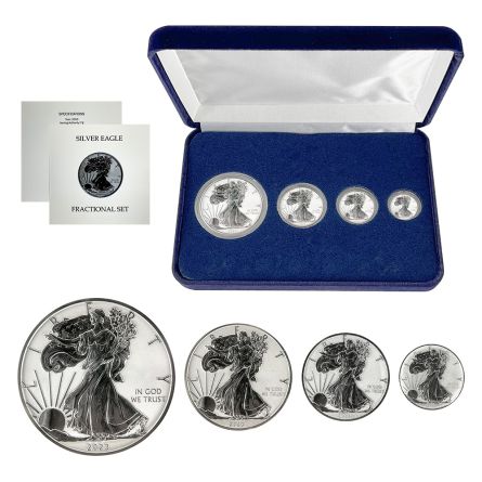 2023 Silver Fractional Eagle Set