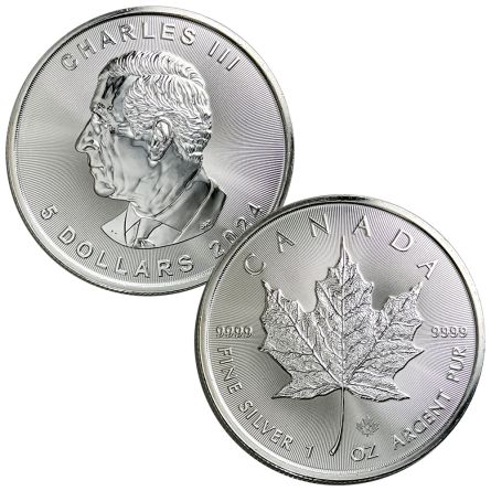 2024 Silver Maple Leaf BU