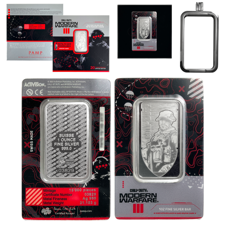 CALL OF DUTY® 1OZ SILVER BAR