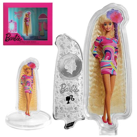 2024 1oz Silver Barbie™ Totally Hair