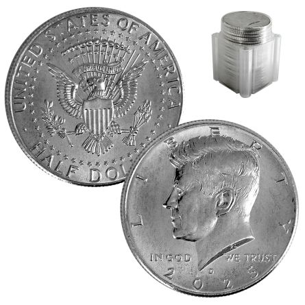 2025 P&D Mint Kennedy Roll