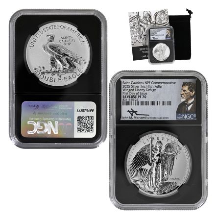 2025 St. Gaudens High-Relief Winged Liberty