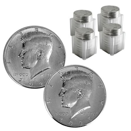 2025 P&D Mint Kennedy Roll x4