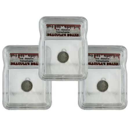 Dracula’s Hoard Silver Hungarian Denar x3