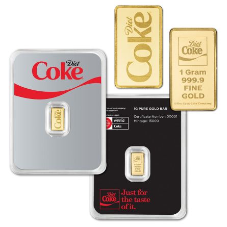 1G GOLD BAR IN TEP- DIET COKE® COCA-COLA