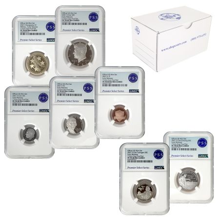 2021 Clad Proof Set NGC - PF70 ER Premier Select Label 