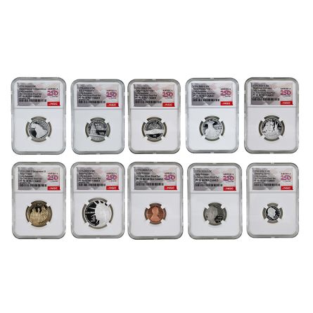 2026 10-Coin Silver Proof Set — PF70 America 250  