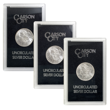 1882 – 1884 Carson City GSA Morgan Silver Dollars