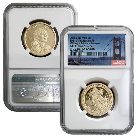 2021-S Proof Sacagawea Golden Dollar
